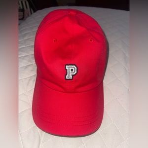 Red baseball cap